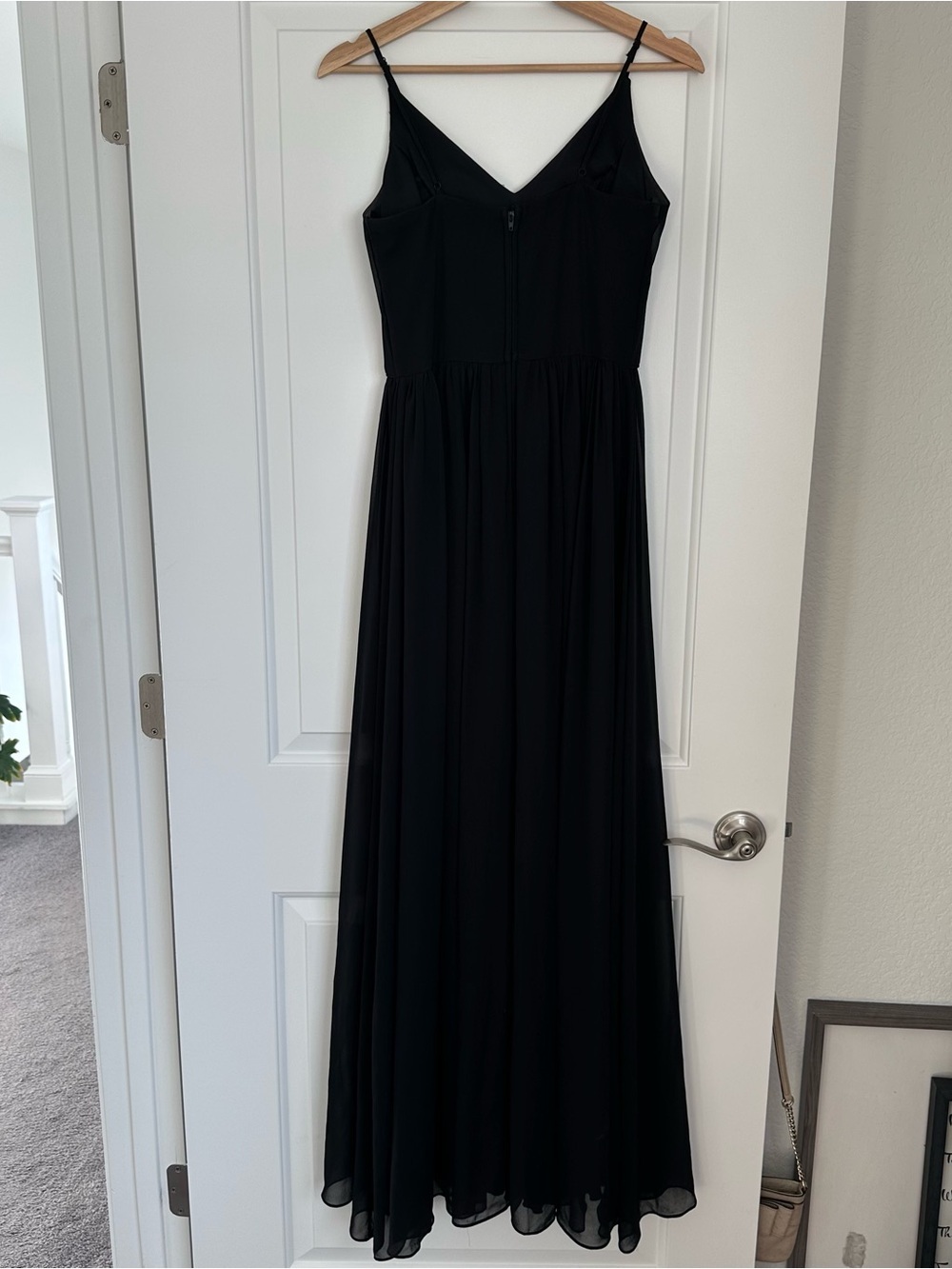 Jodi Kristopher Black Spaghetti-Strap Maxi Dress - Picture 2 of 9